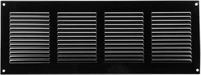 Metalen rooster 400x150mm zwart - MR4015M - RAL9005