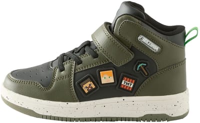 Next - Jongens - Hoge Minecraft sneakers - Groen