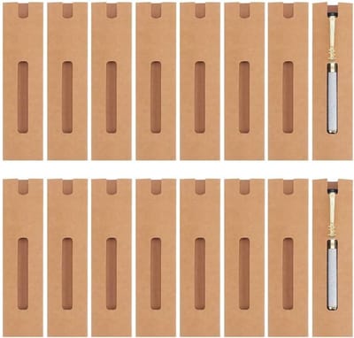 Set van 50 Burlywood Kleurpotloden en Balpen voor Creatieve Projecten, Kerstcadeau, 15.5 x 4 cm