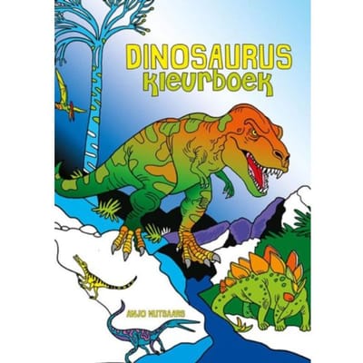 Dinosaurus Kleurboek - Anjo Mutsaars