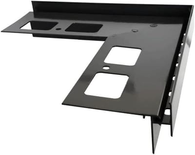 Boogprofiel - Dakrandprofiel Balkon - Terras Afwerking - Buigbaar Aluminium - 200 cm - Bruin