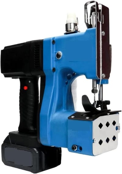 Draagbare Naaimachine - Zaksluitmachine Verpakkingstool - Zakken Sluiten - Automatisch Draad Knippen - 25x8x25 cm - One Color