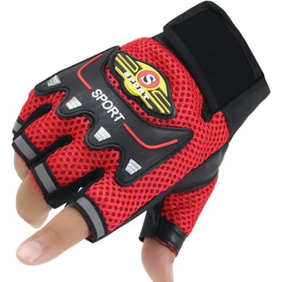 Gants à Six Doigts et Demi-Doigts Utilisation Extérieure Tactiques Homme Été Protection Solaire Moto VTT Forces Spéciales Fitness