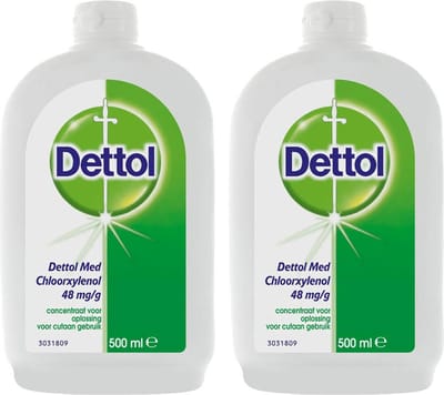 Dettol Huidontsmettingsmiddel - 2 x 500 ml