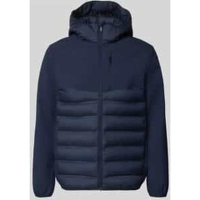 Regular fit gewatteerd jack met afneembare capuchon