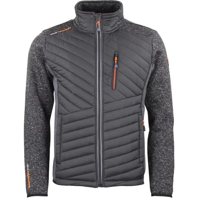 Fleece jas met gewatteerde inzetten Peak Mountain Chacha