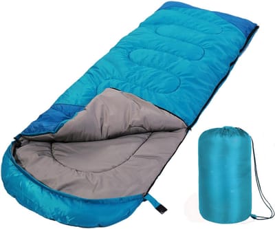 ZRSS® Slaapzak Kind - Kinderslaapzak Dekenmodel - Ook voor Volwassenen - 220 x 75 cm - Blauw