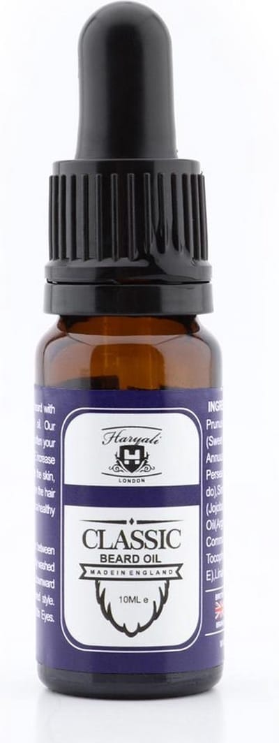 Haryali London baard haarolie voor groei en gladde baardverzorging Vitamine E-olie voor mannen (Beard Oil)