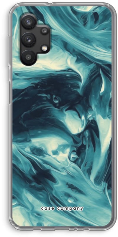 Case Company® - Hoesje geschikt voor Samsung Galaxy A32 5G hoesje - Dreaming About Whales - Soft Cover Telefoonhoesje - Bescherming aan alle Kanten en Schermrand