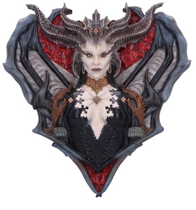 Nemesis Now Diablo - Lilith 30cm Muurdecoratie - Multicolours