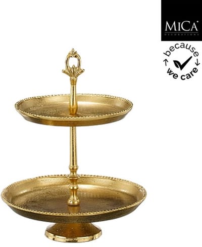Mica Decorations Etagere - 39 x 24 cm - Goud