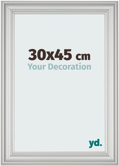 Your Decoration - Fotolijst 30x45 cm - MDF - Zilver Mat - Lazio