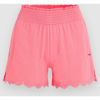 O'Neill Essentials Ava Smocked Korte Broek roze