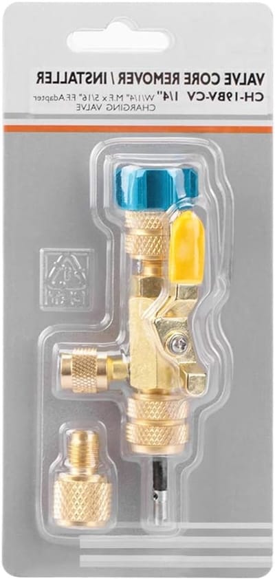 Valve Core Verwijderaar en Installer voor R22 en R410 - Professionele Tools voor Airconditioningsystemen en Koeling