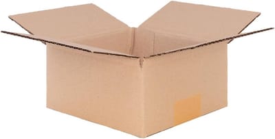 500 Stuks Verhuisdozen en Verzenddozen Karton 150x150x80 mm, 1-Golvend