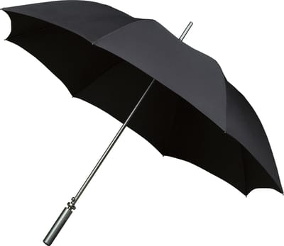 Falcone® Golfparaplu - Automaat - Ø 120 cm - Lichtgewicht met trendy handvat - Zwart
