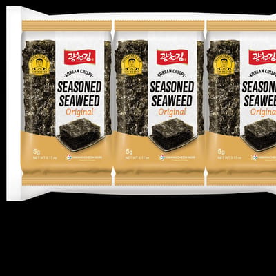 KC Nori Zeewiersnacks Original 36x5 g