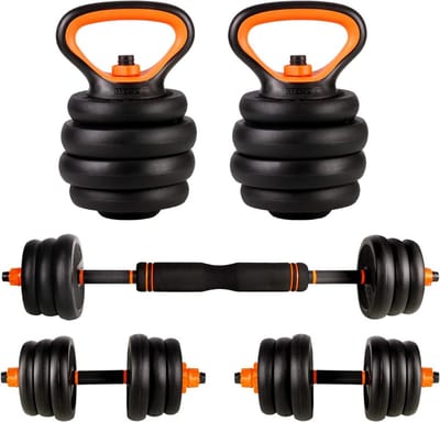 ApexArte® Dumbbells Set - Halterset - Ideaal voor Thuis Fitness - Zwart