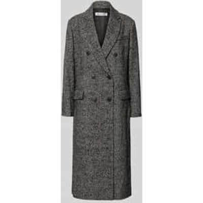 relaxed fit lange jas met wol