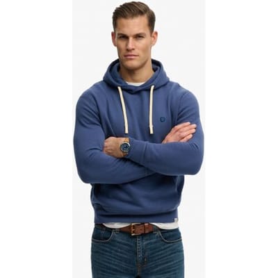 Superdry - Monogram Geborduurde Hoodie - Heren - Hoodies