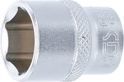 BGS Dopsleutel zeskant 3/8 17 mm