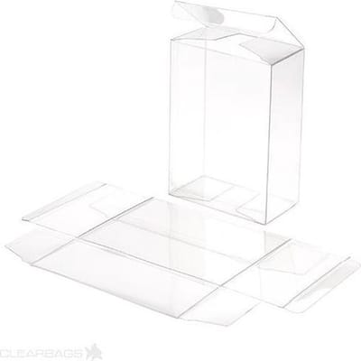 Plastic Doosjes 9,5x5,1x13,2cm Kristalhelder (25 stuks) | transparante doosjes | doorzichtige doosjes