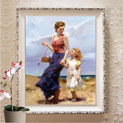 DIY 5D Diamond schilderij kruissteek diamant borduurwerk mozaïek patroon strass decor cadeau Full Square 20X30CM