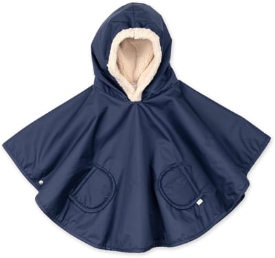 BEMINI Reisponcho 9-36m - Warm door de regen - Navy