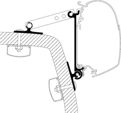 Thule Wall Universal Adapter Wall