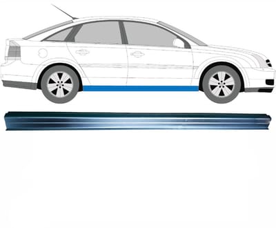 Reparatie dorpel onderste deel voor Opel Vectra C 2002-2009 / Links = Rechts