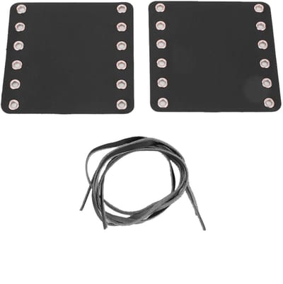 Allecto - Lederen motorfietsstuurgrepen - Motorfiets accessoires - Zwart - Comfort - Geschikt voor de meeste motorfietsen