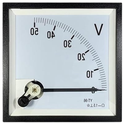 Hoogspanningsvoltmeter - KV meter - Spanning Meten - Nauwkeurigheidsklasse 15 - 96 x 96 mm - AC 100 kV