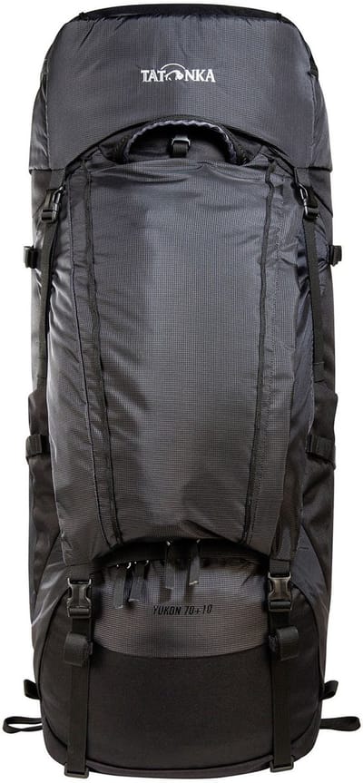 TATONKA Trekkingrugzak Rugzak Yukon 70+10 70L Black Zwart