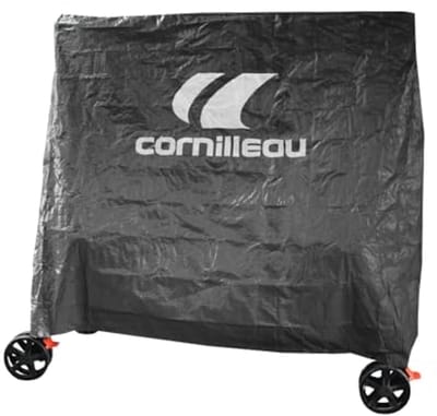 Tafeltennis Beschermhoes - Afdekhoes Tafeltennis - Tafeltennis Beschermen - Waterdicht en Winterbestendig - 160 cm Lengte - Grijs