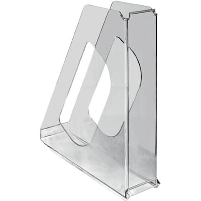 Esselte Europost A4 Magazine File Glass clear