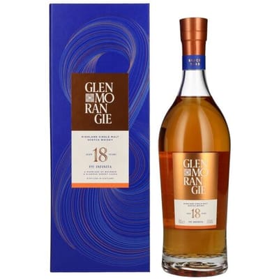 Glenmorangie 18 Years Old THE INFINITA Highland Single Malt 43% Vol. 0,7l in geschenkverpakking