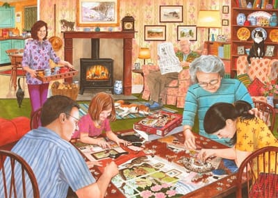 House of Puzzles legpuzzel BIG 500 stukjes XL puzzelstukken.