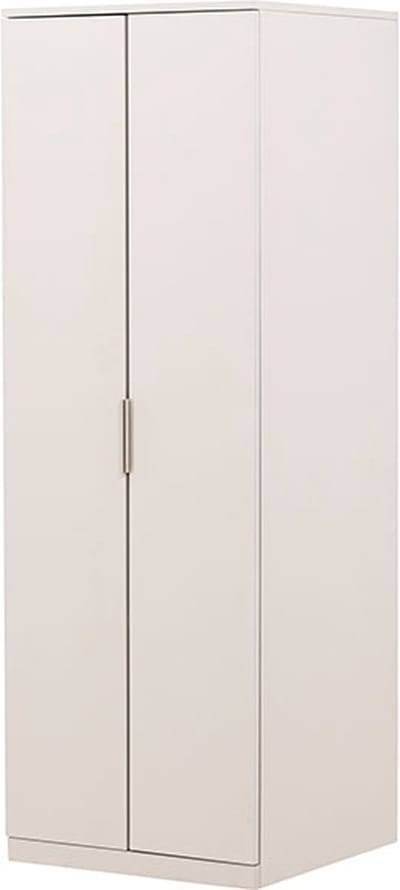 Nice kledingkast 2 deuren beige.
