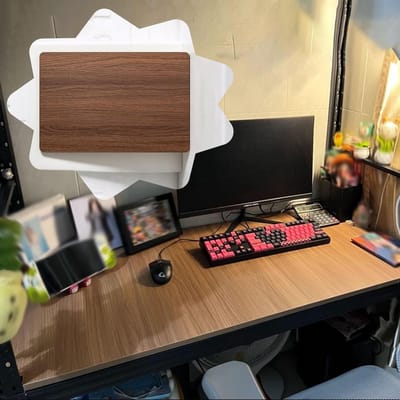 Houten Planken - Melamine Bord - Ruimte Organiseren - Op Maat Gesneden - 32x42 Inch - Houtkleur