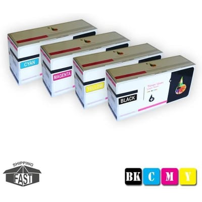 Pack de 4 cartouches de toner compatibles TN241 BK - TN245 Y pour Brother DCP 9022CDW