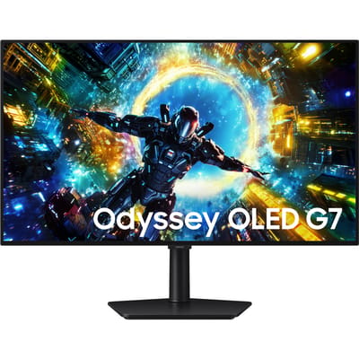 Samsung 32" Odyssey OLED G7 G73SH 4K 165Hz / FHD 330Hz Gaming Monitor Black