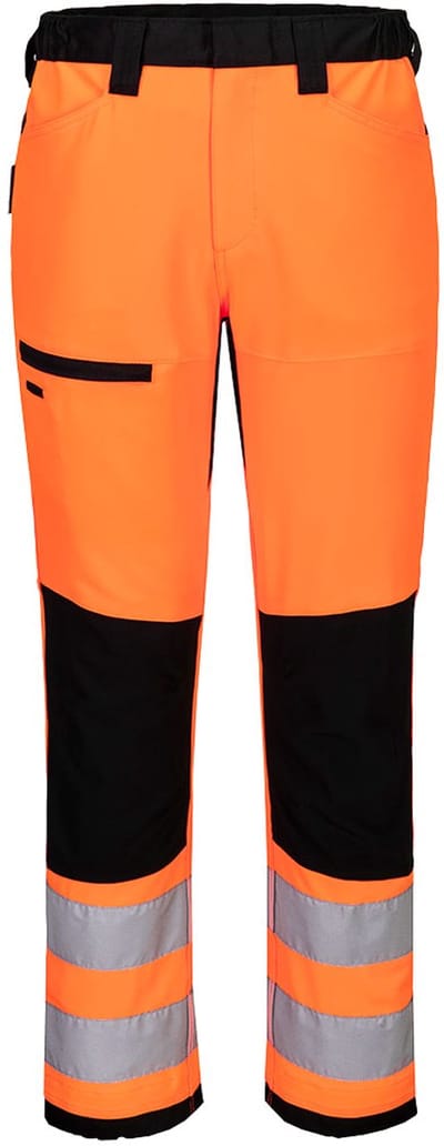 Portwest WX2 Eco Hi-Vis Klasse 2 Service Broek CD857 - Oranje/Zwart - 28
