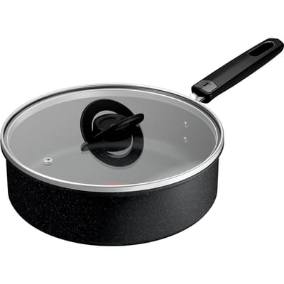 Tefal Ultimate - Hapjespan - Ø24 cm - Met Deksel - Geschikt voor Inductie - Anti-aanbaklaag - Geschikt voor gebruik met metalen spatels