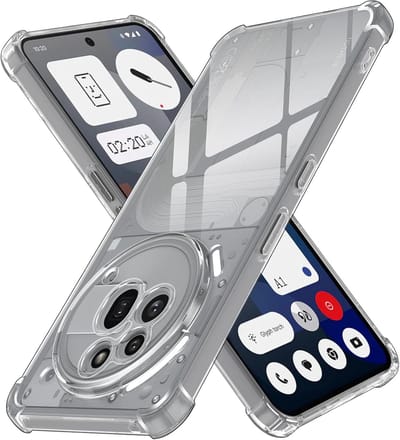 Transparant Hoesje Geschikt voor Nothing Phone (3a) Pro | Schokbestendig TPU | Back Cover | Dun | Flexibel | Shockproof | Doorzichtig