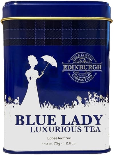 Blue Lady Thee – Luxe zwarte thee met citrus en bloemen | Edinburgh Tea & Coffee Company