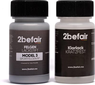 Tesla Model 3 19" Sport Velgen Lakstift Herstelkit - Lak & Bescherming - Accessoires Nederland België