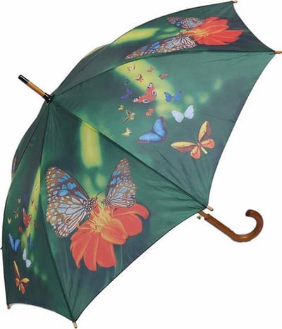 Vlinder paraplu 100 cm