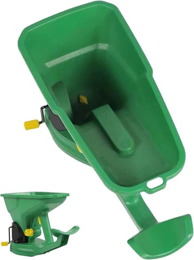 Handstrooier Gazon - Tuingereedschap Draagbaar - Zaaien en Bemesten - Gelijkmatige Verdeling - 39 x 19 cm - Enkele Kleur