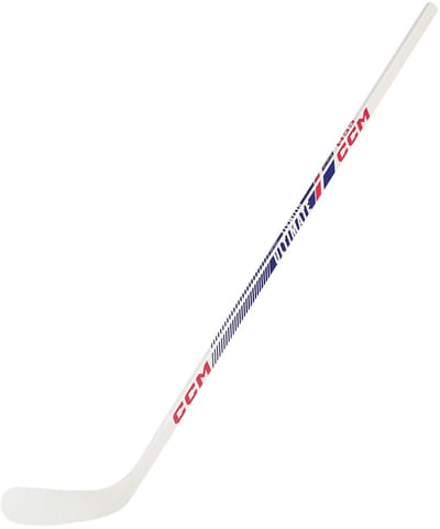 CCM Ultimate IJshockeystick - Houten Stick - Senior - Wit - Flex 85 - Links