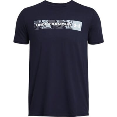 T-shirt Korte Mouw Under Armour Camo Chest Stripe